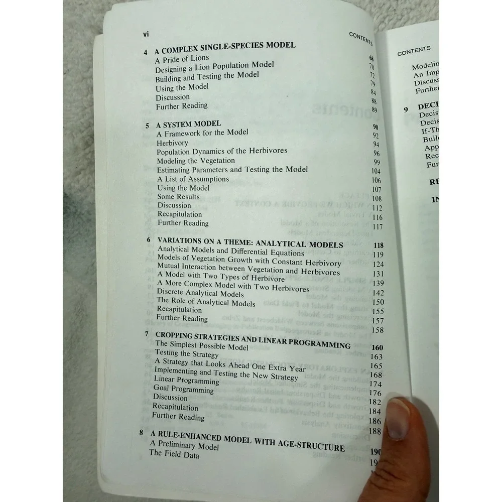 Building Models for Conservation and Wildlife Management 2nd Edition 1991‎
